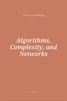Portada de Algorithms, Complexity, and Networks