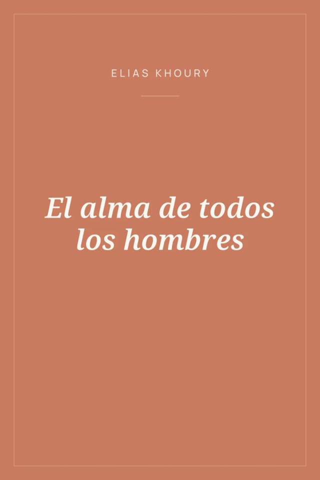 Portada de El alma de todos los hombres