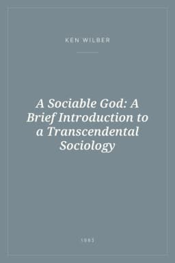 Portada de A Sociable God: A Brief Introduction to a Transcendental Sociology