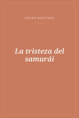 Portada de La tristeza del samurái