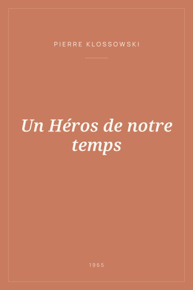 Portada de Un Héros de notre temps