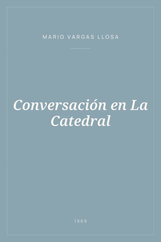 Portada de Conversación en La Catedral