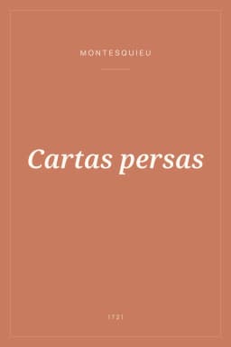 Portada de Cartas persas
