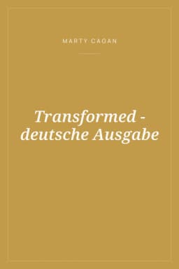 Portada de Transformed - deutsche Ausgabe
