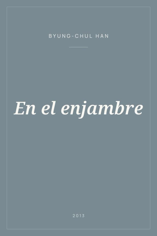 Portada de En el enjambre