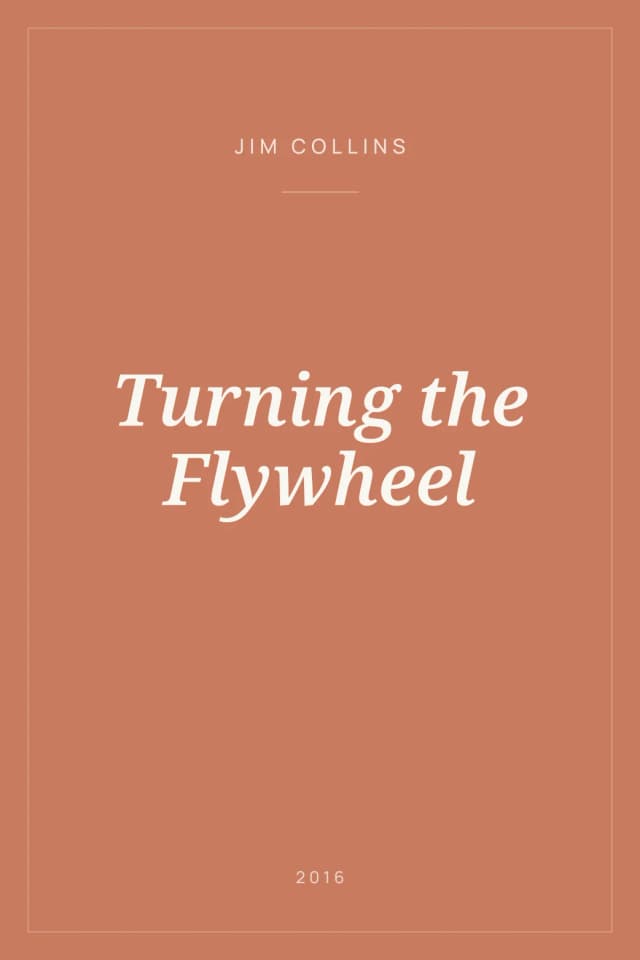 Portada de Turning the Flywheel