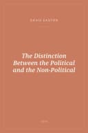 Portada de The Distinction Between the Political and the Non-Political