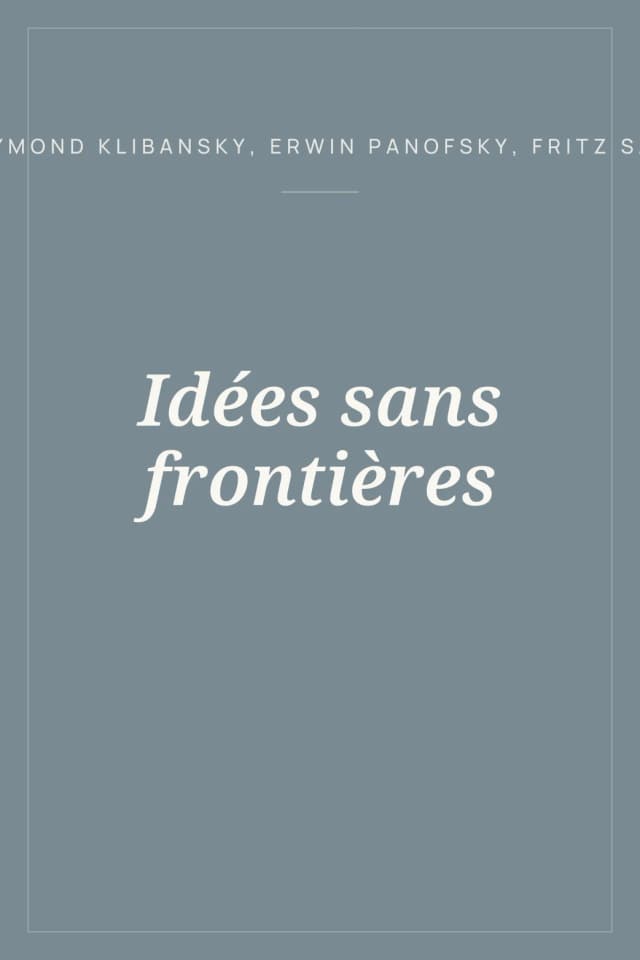 Portada de Idées sans frontières