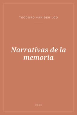 Portada de Narrativas de la memoria