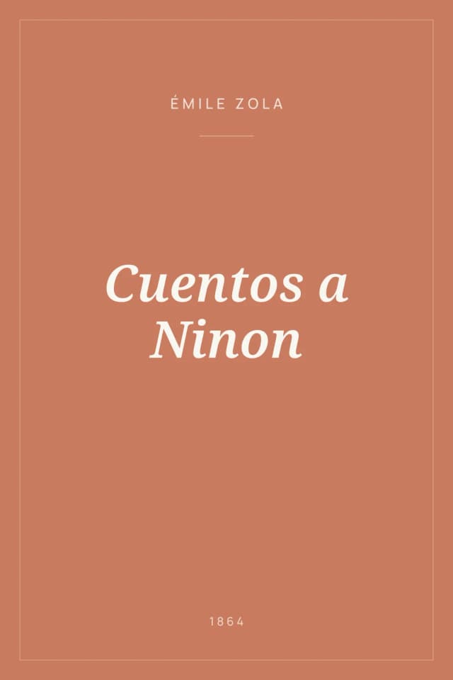 Portada de Cuentos a Ninon