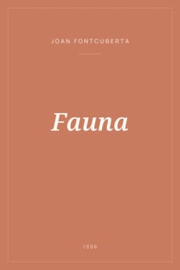 Portada de Fauna