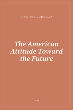 Portada de The American Attitude Toward the Future
