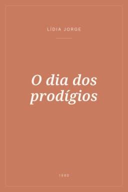 Portada de O dia dos prodígios