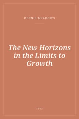 Portada de The New Horizons in the Limits to Growth
