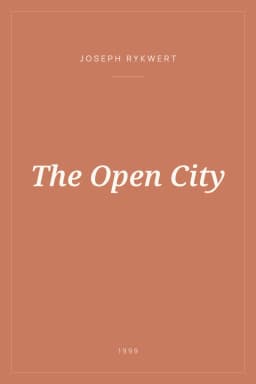 Portada de The Open City