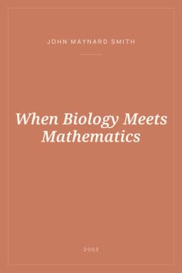 Portada de When Biology Meets Mathematics