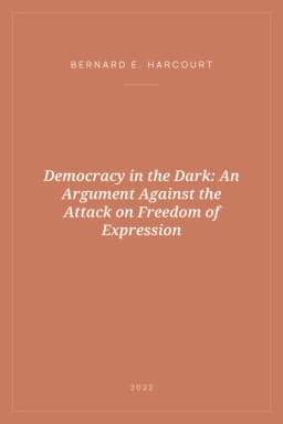 Portada de Democracy in the Dark: An Argument Against the Attack on Freedom of Expression