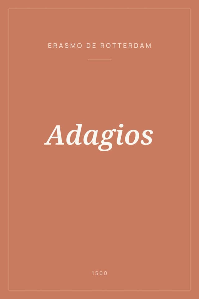 Portada de Adagios