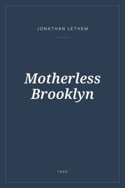Portada de Motherless Brooklyn