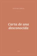 Portada de Carta de una desconocida