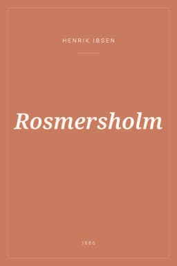 Portada de Rosmersholm