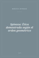 Portada de Spinoza: Ética demostrada según el orden geométrico