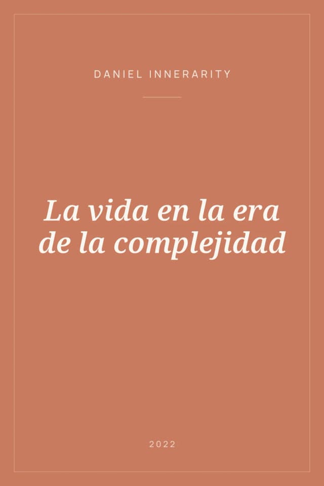 Portada de La vida en la era de la complejidad