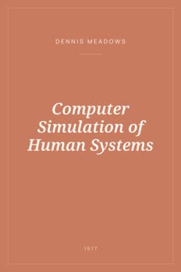 Portada de Computer Simulation of Human Systems