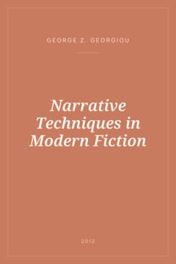Portada de Narrative Techniques in Modern Fiction
