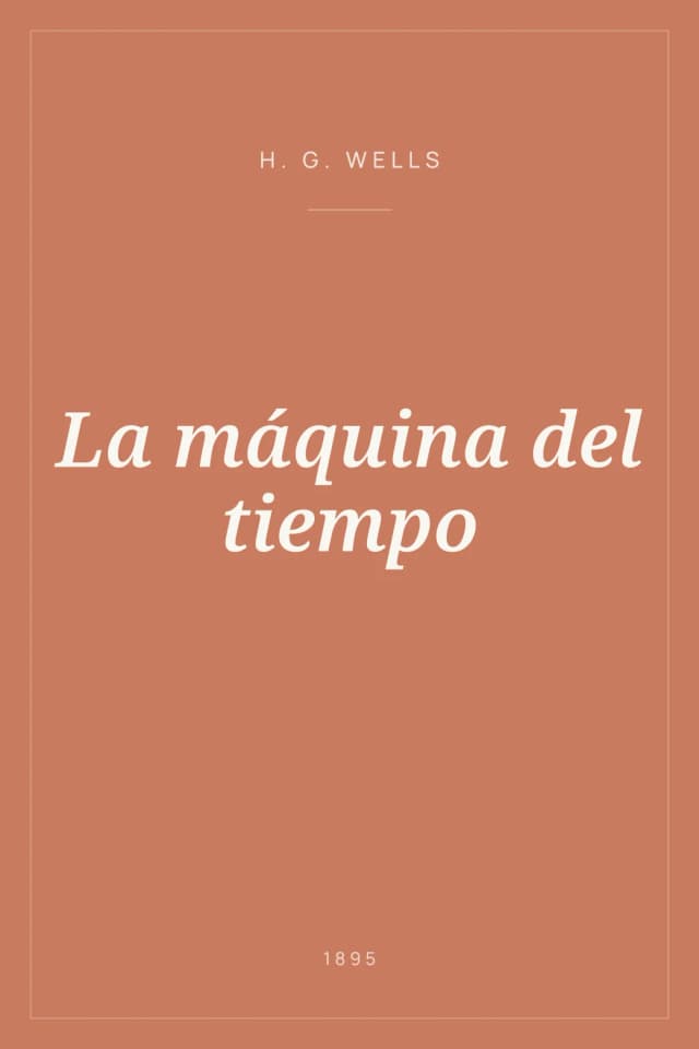 Portada de La máquina del tiempo