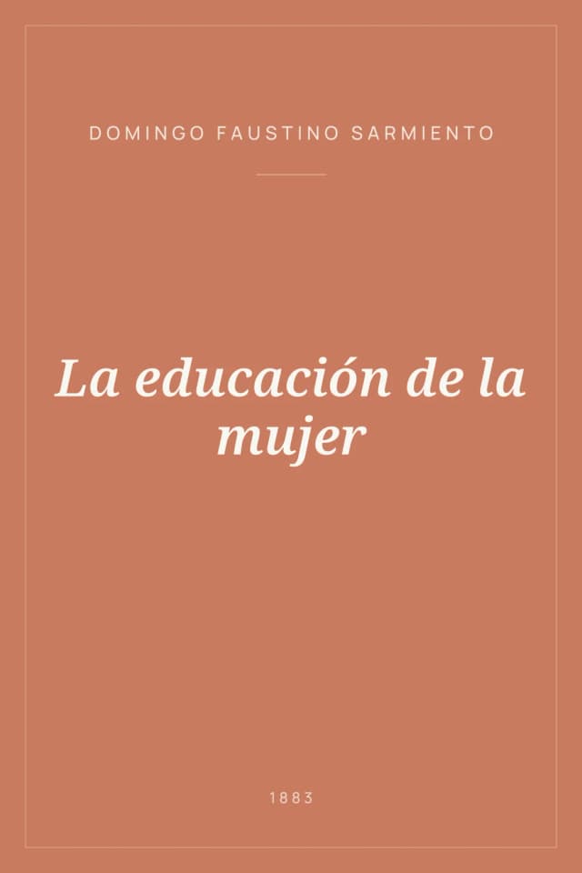Portada de La educación de la mujer