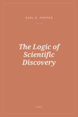 Portada de The Logic of Scientific Discovery