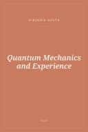 Portada de Quantum Mechanics and Experience