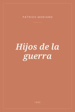 Portada de Hijos de la guerra