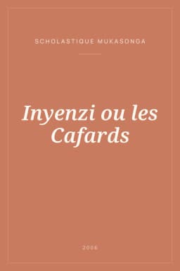 Portada de Inyenzi ou les Cafards