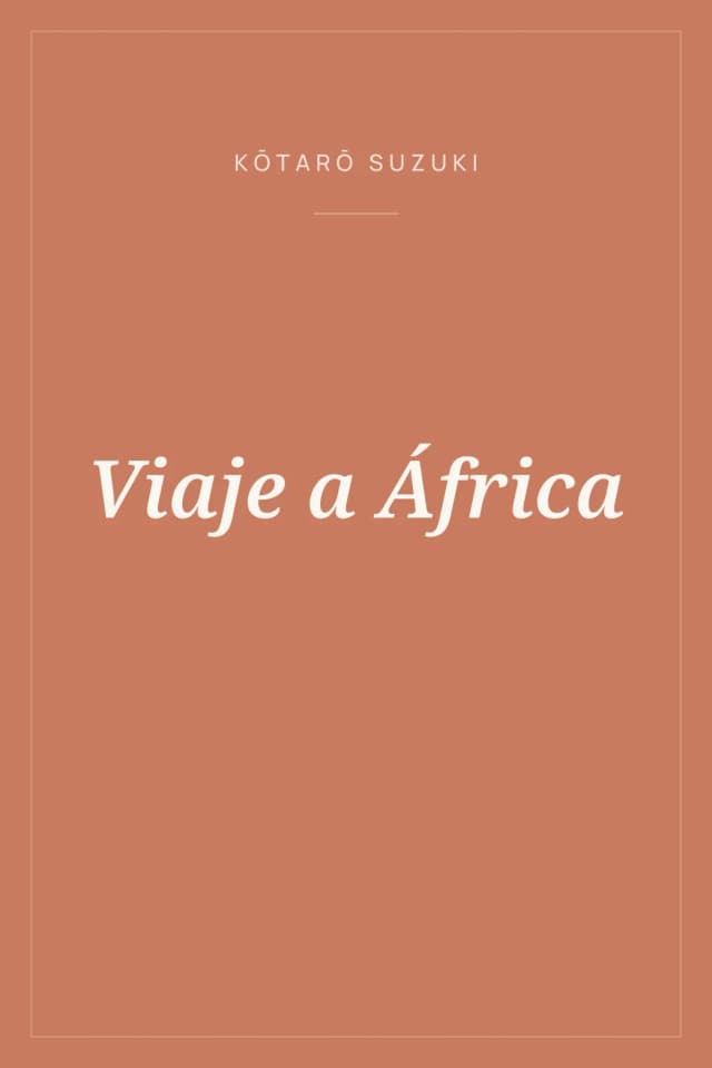Portada de Viaje a África