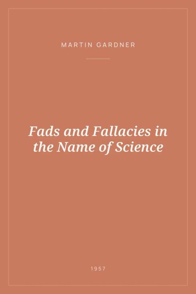 Portada de Fads and Fallacies in the Name of Science
