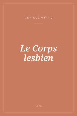 Portada de Le Corps lesbien