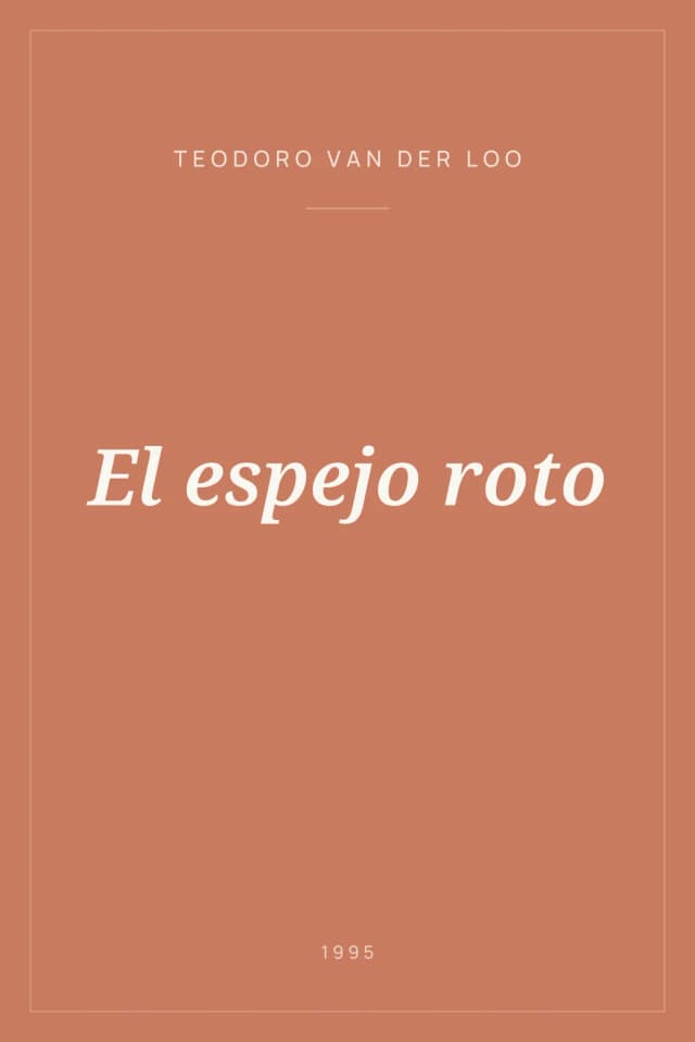 Portada de El espejo roto