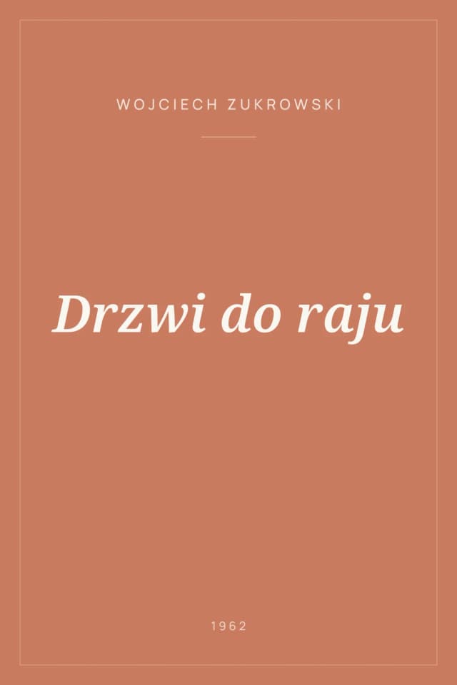 Portada de Drzwi do raju