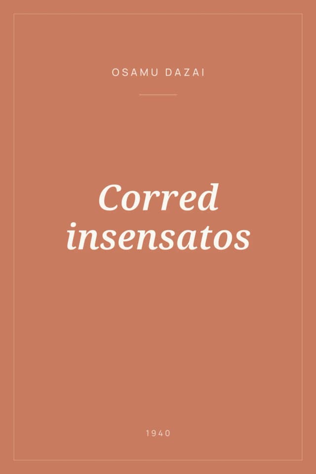 Portada de Corred insensatos