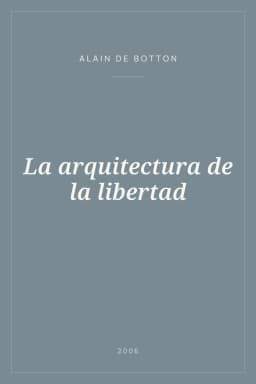 Portada de La arquitectura de la libertad