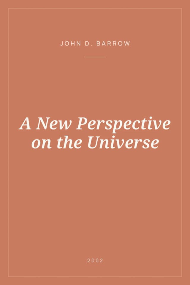 Portada de A New Perspective on the Universe