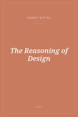 Portada de The Reasoning of Design