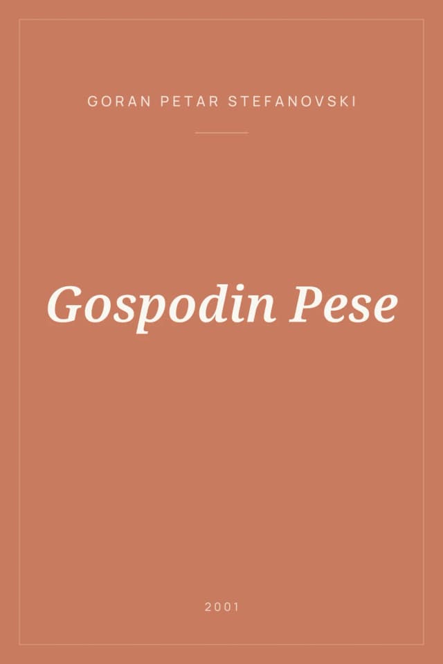 Portada de Gospodin Pese