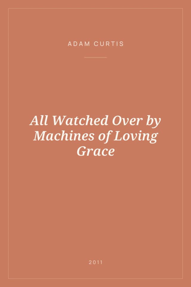 Portada de All Watched Over by Machines of Loving Grace