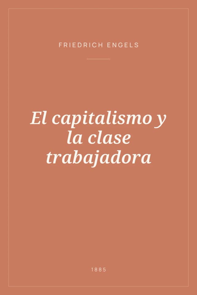 Portada de El capitalismo y la clase trabajadora