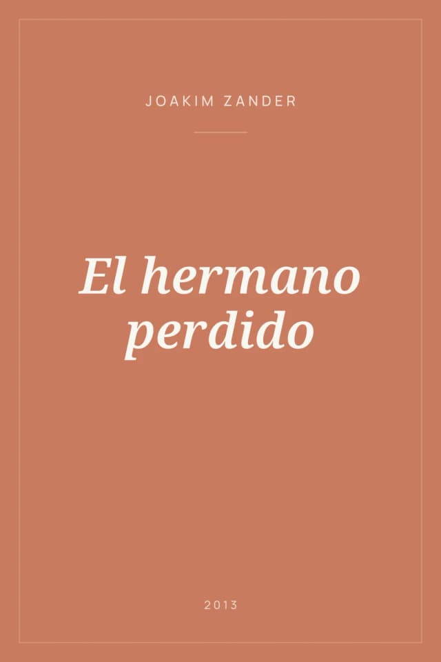 Portada de El hermano perdido