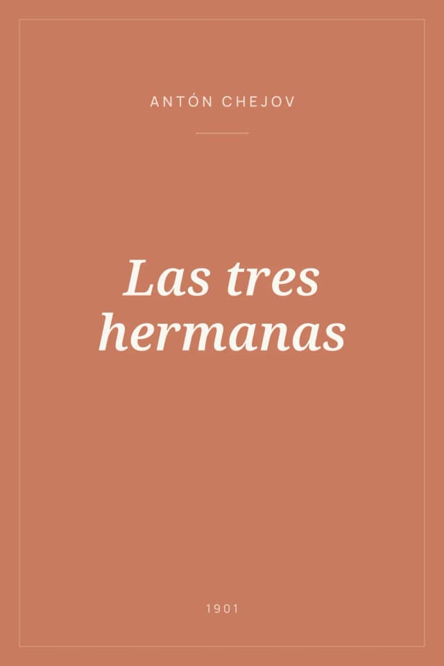 Portada de Las tres hermanas