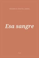 Portada de Esa sangre